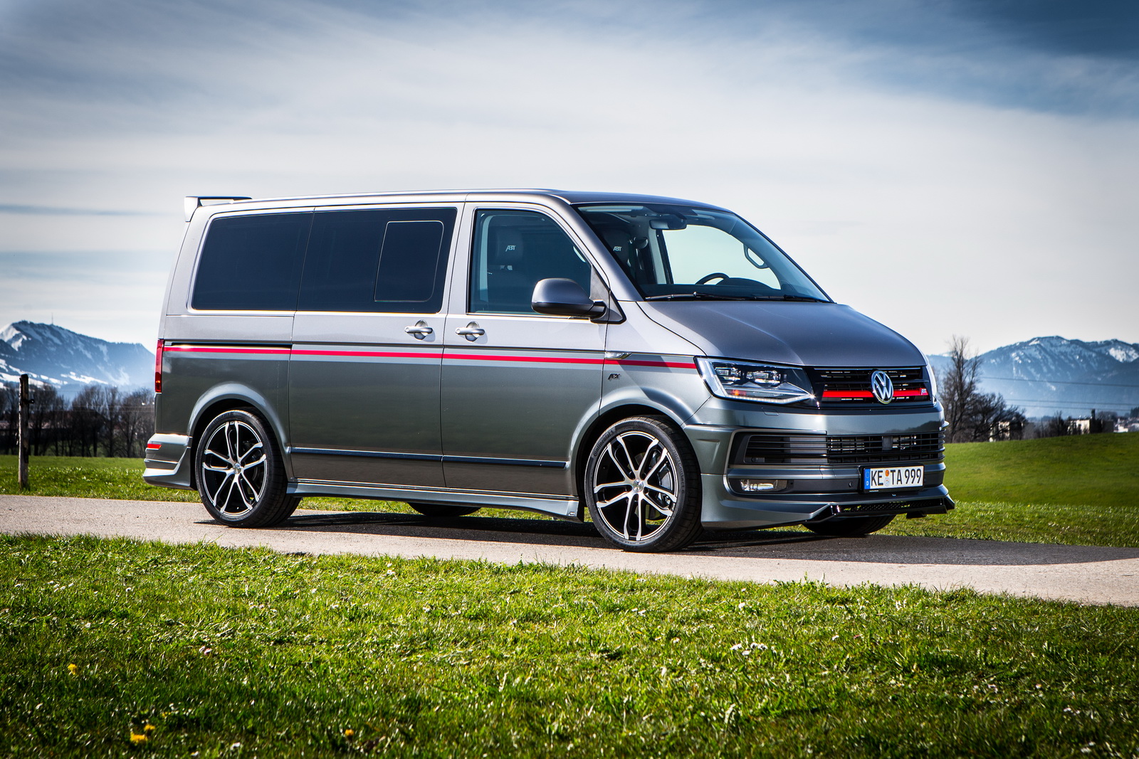 ABT's VW T6 Special Blows The Candles On Two Cakes