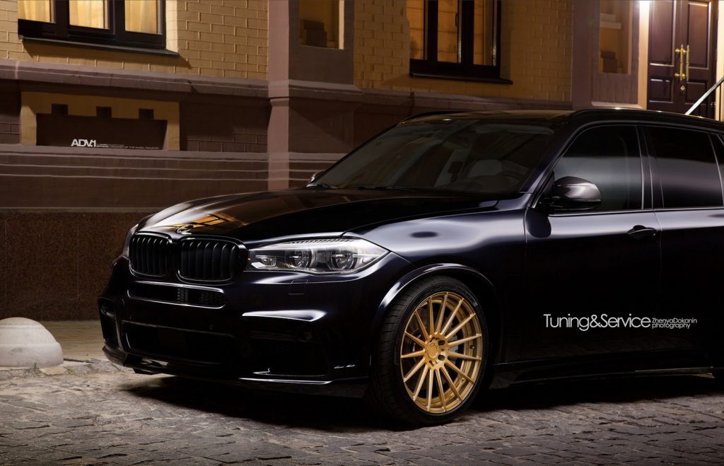 BMW X5 M50d Poses On Matte Gold Wheels | Carscoops