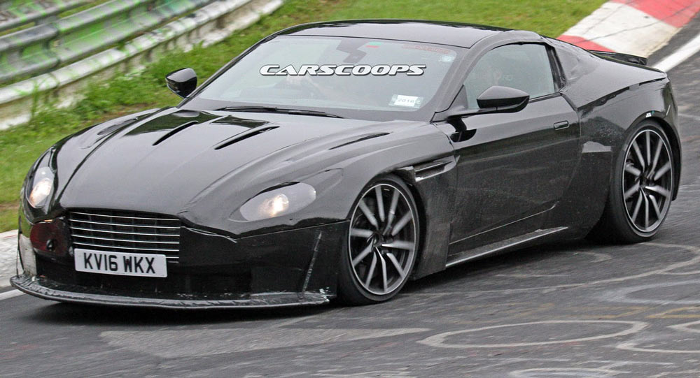  Aston Martin’s New AMG V8-Powered Vantage Caught For The First Time