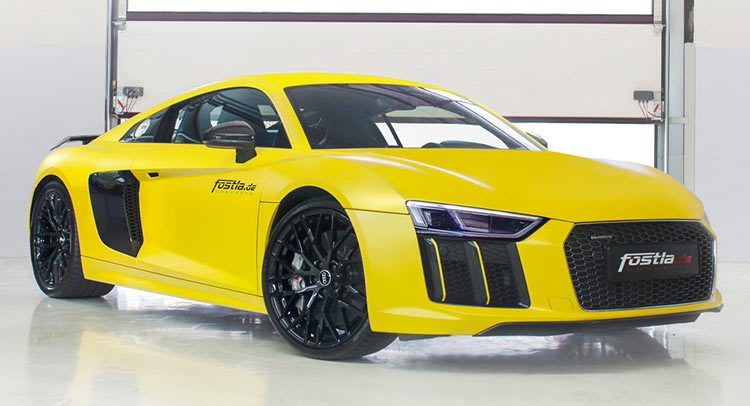 Fostla’s Wrap Makes All The Difference On This Audi R8 V10 Plus