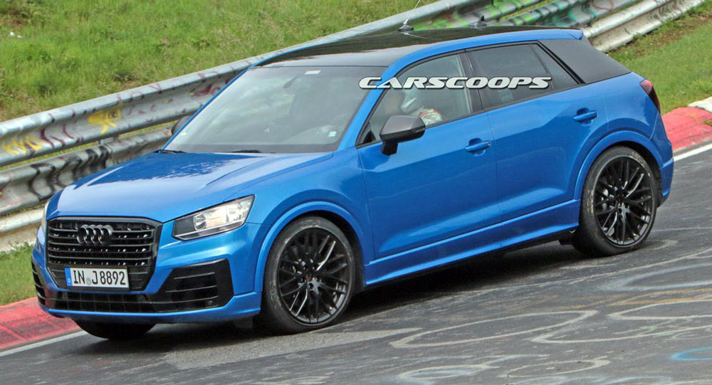  Hot Audi SQ2 Caught Naked At The Nurburgring