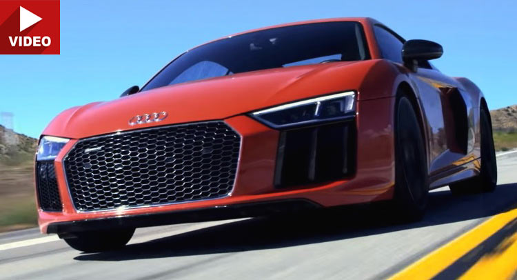  Turns Out Audi’s 2017 R8 V10 Plus Needs Some Help On Track