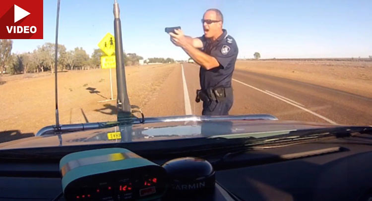  Aussie Cop Suspended After Pulling Gun On Speeding Motorist