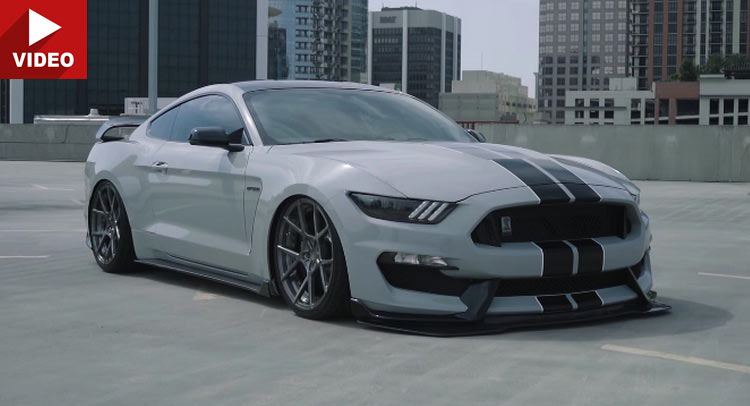 World’s First Shelby GT350 With Air Suspension “Gets Low” In Florida