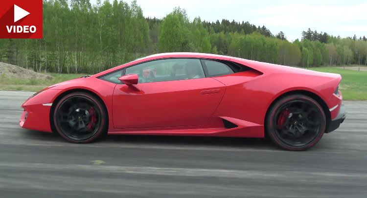  Drag Race Sees Huracan LP 580-2 Take On 911 Turbo S