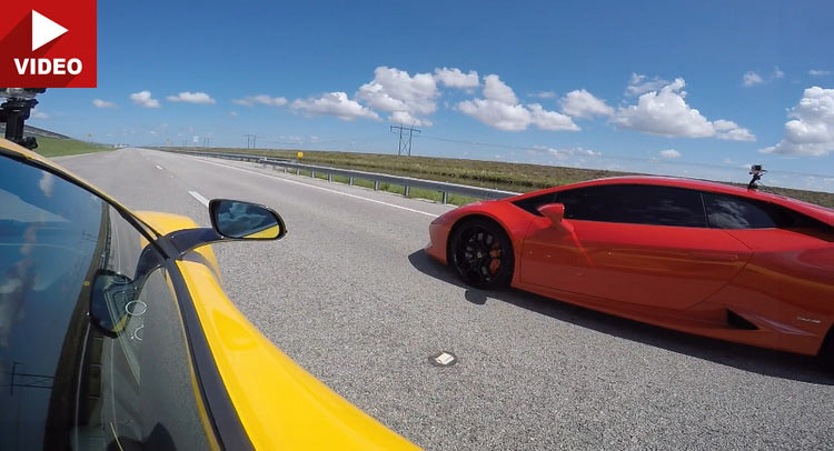 Power vs Traction: McLaren 650S Spider Takes On Lamborghini Huracan LP610-4