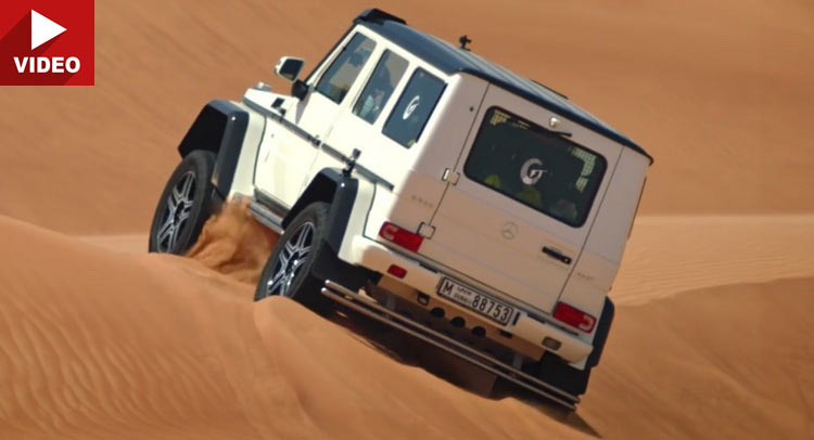 Mercedes G500 4×4² Gets An Unorthodox Review In Dubai