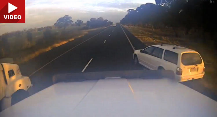  Truck Driver Witnesses Double-Overtake Gone Wrong