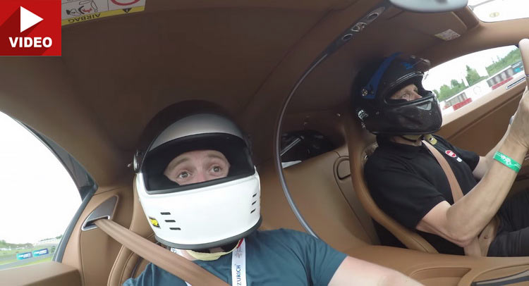  First Bugatti Chiron Passenger Ride On The Nurburgring