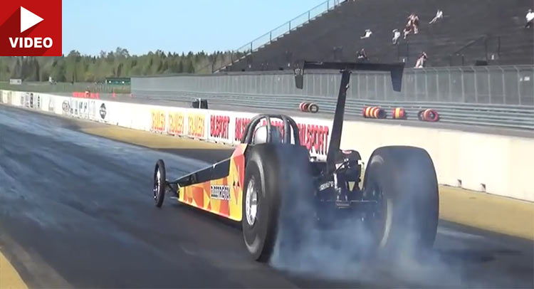 This Electric Dragster Crosses The Quarter Mile In 7.631 Seconds