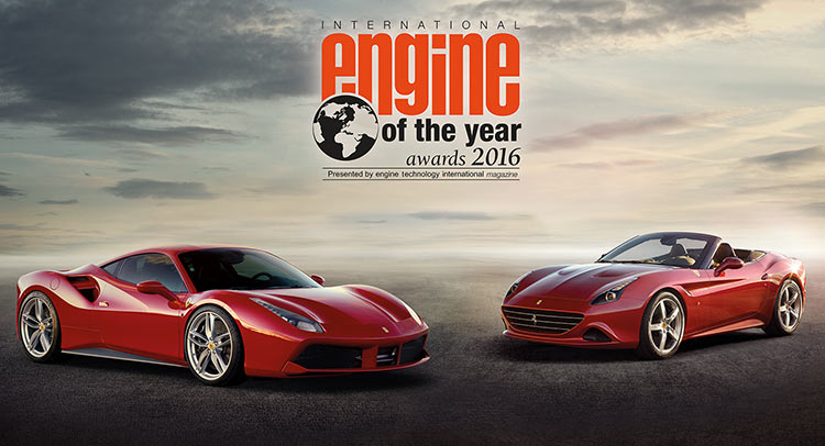  Ferrari’s 3.9-liter Turbochargerd V8 Wins Engine Of The Year Award