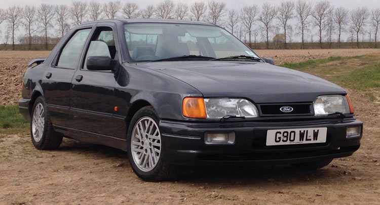  This Jeremy Clarkson-Driven Ford Sierra RS Cosworth Is For Sale
