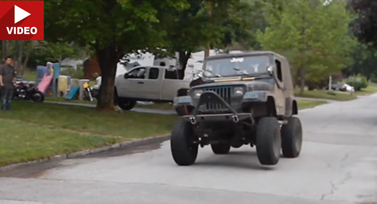  This Lexus V8 Powered Jeep Wrangler Is Odd, But Awesome
