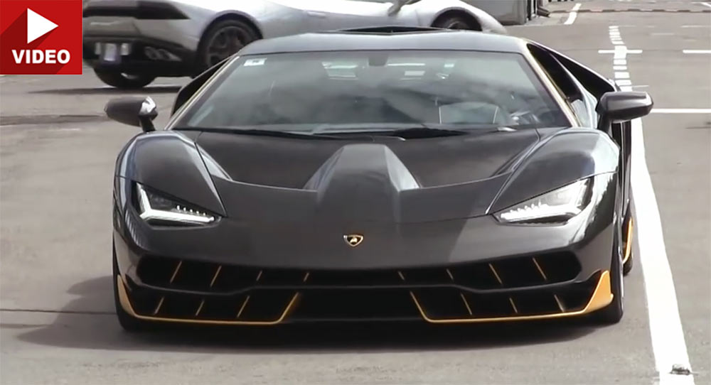 Lamborghini Centenario Looks And Sounds Ferocious On The Road