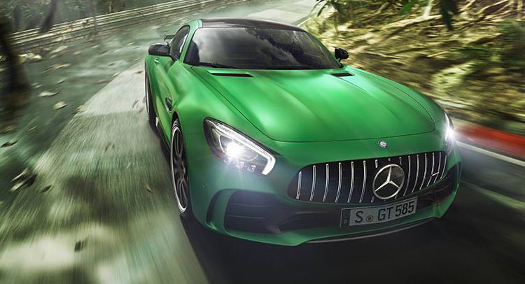  Lewis Hamilton Drives AMG GT R Out Of The Track Jungle [w/Video]