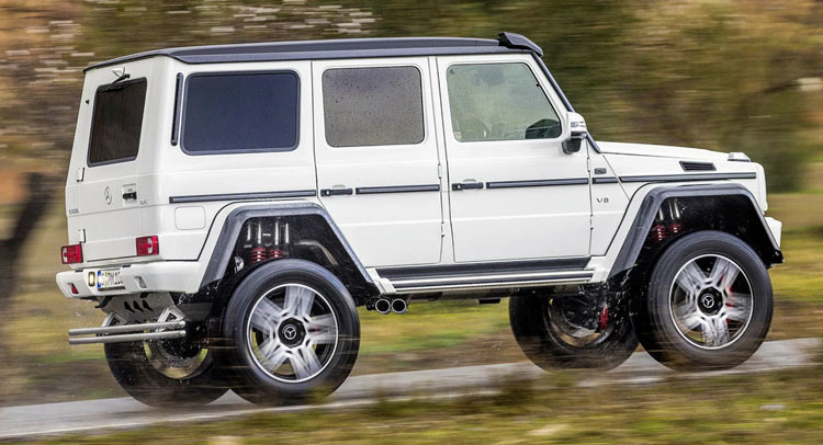  New 2017 Mercedes-Benz G550 4×42 Coming To Conquer A Boulevard Near You Next Year