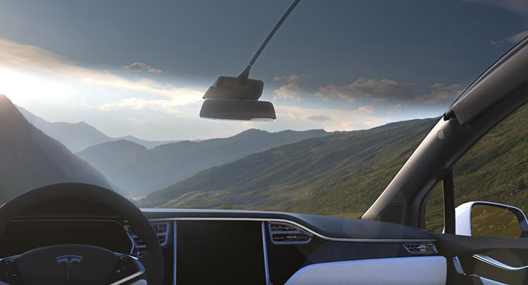  Tesla’s Solution For Model X’s Enormous Windshield Is A Sunshade