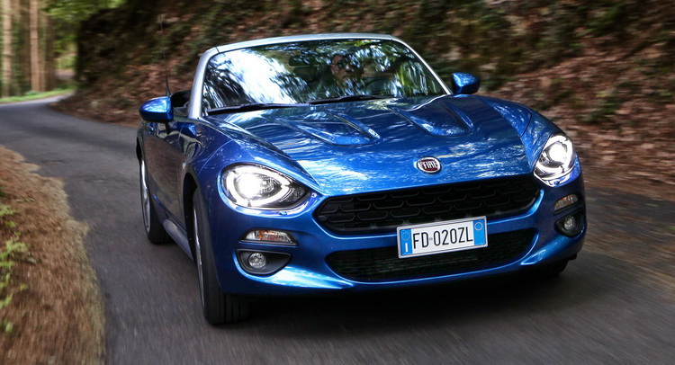  New Fiat 124 Spider Priced From £19,545 In The UK