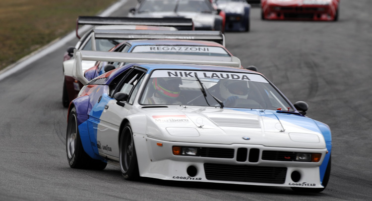  Niki Lauda Leads BMW M1 Procar Return