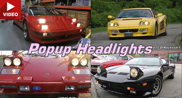 One Man’s Video Loveletter To Pop-Up Headlights