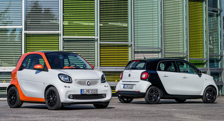 Smart To Launch New Electric Drive Models In Paris