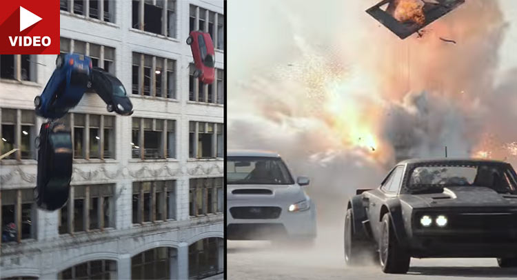  Fast 8 Crew Launch Cars Off A Building In Ohio, Go ‘Mad Max’ In Iceland