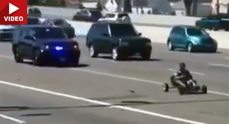 Mario Kart Meets Grand Theft Auto In Bizarre Oakland Police Chase