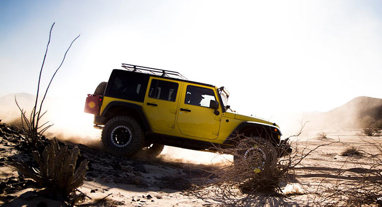  Pennzoil Took A Wrangler Out In The Desert And Had Its Way With It  [w/Video]
