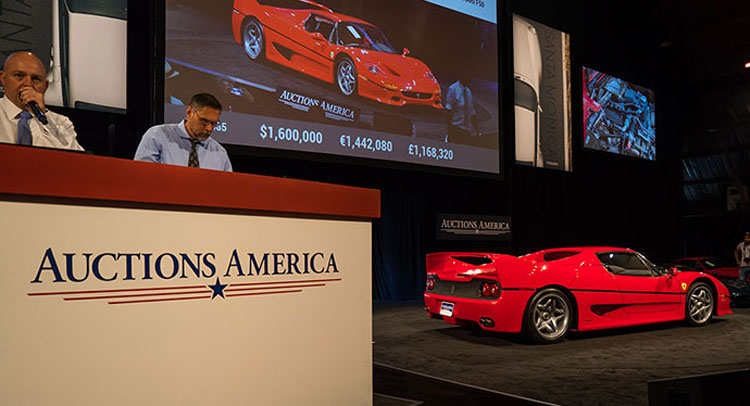 Auctions America Sells $14 Million In Supercars In Santa Monica