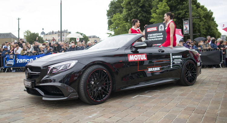  838HP Brabus 850 6.0 Cabrio Makes The S63 AMG Look Tame