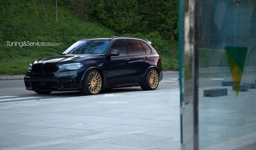 BMW X5 M50d Poses On Matte Gold Wheels | Carscoops
