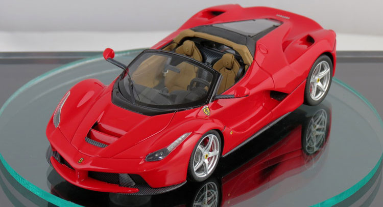  Ferrari LaFerrari Spider Leaked Through Scale Model?