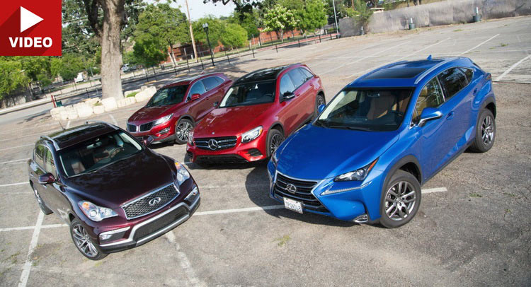 KBB Tests New Mercedes GLC Against Lexus NX, Infiniti QX50 & Lincoln MKC