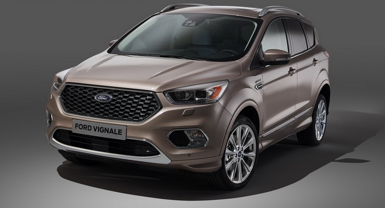 Ford Reveals Upscale Kuga Vignale In Production Form