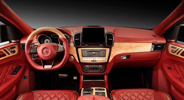  TopCar Shows Off Custom Red Crocodile Interior For GLE Coupe ‘Inferno’