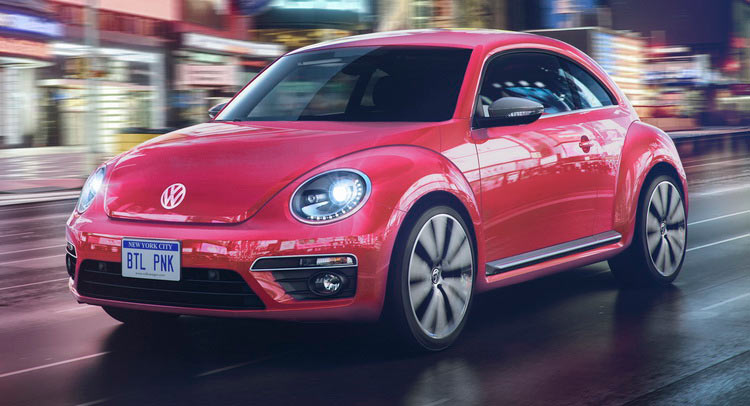  VW Launches First Production Pink-Colored Beetle