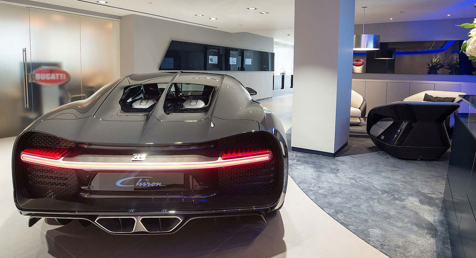  Bugatti Opens Redesigned Showroom In London Before Chiron’s Arrival