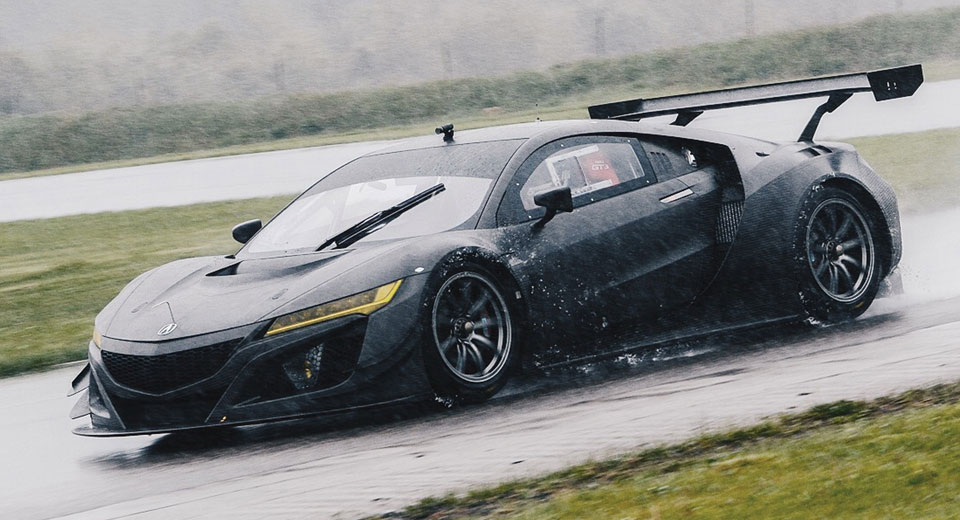 Acura Nsx Gt3 Making Public Testing Debut At Mid Ohio Carscoops