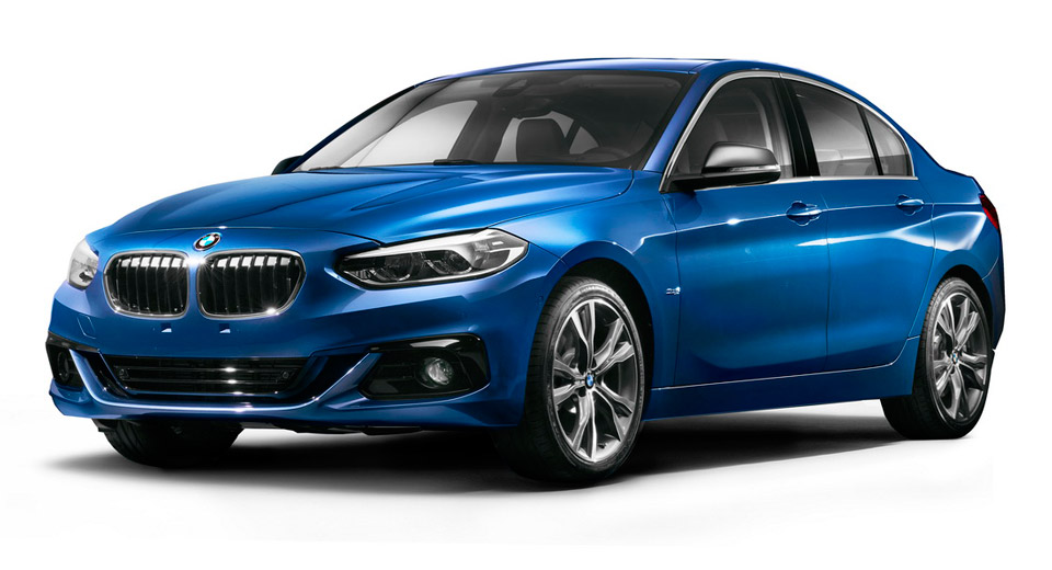  Could The New BMW 1-Series Sedan Be Rear-Wheel Drive?