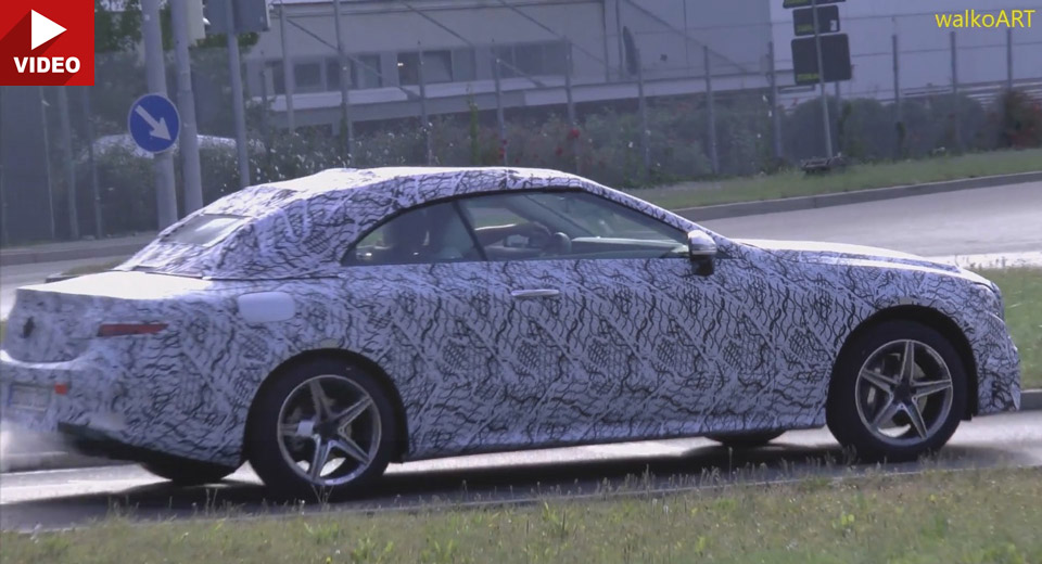  2017 Mercedes-Benz E-Class Convertible Still Refuses To Show Some Skin