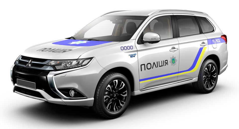  Ukraine Police Orders 651 Mitsubishi Outlander PHEVs