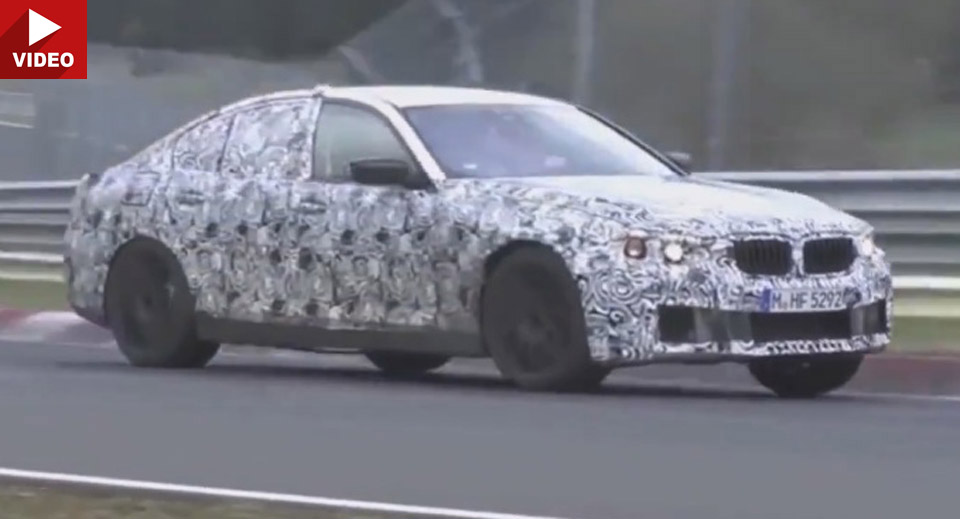  New BMW M5 Returns To The ‘Ring For Some More AWD Testing