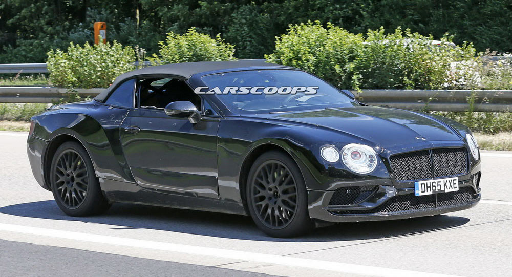 Bentley Spied Testing All-New 2018 Continental GTC