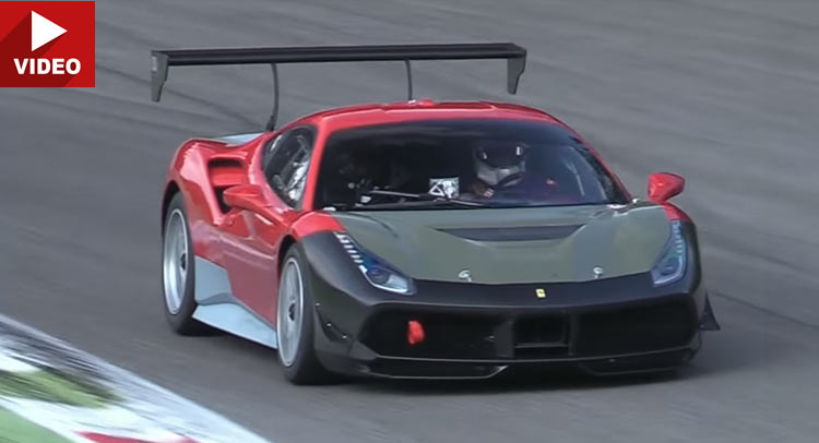  Is This Ferrari’s 488 Challenge That’s Testing At Monza?