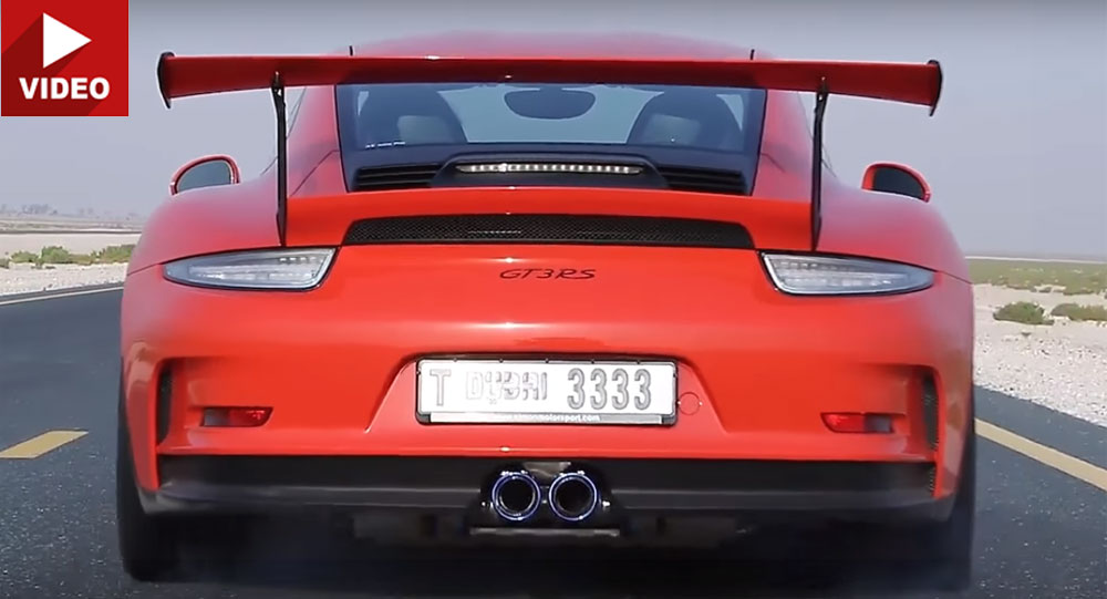 Porsche 991 GT3 RS Howls With Titanium iPE Exhaust