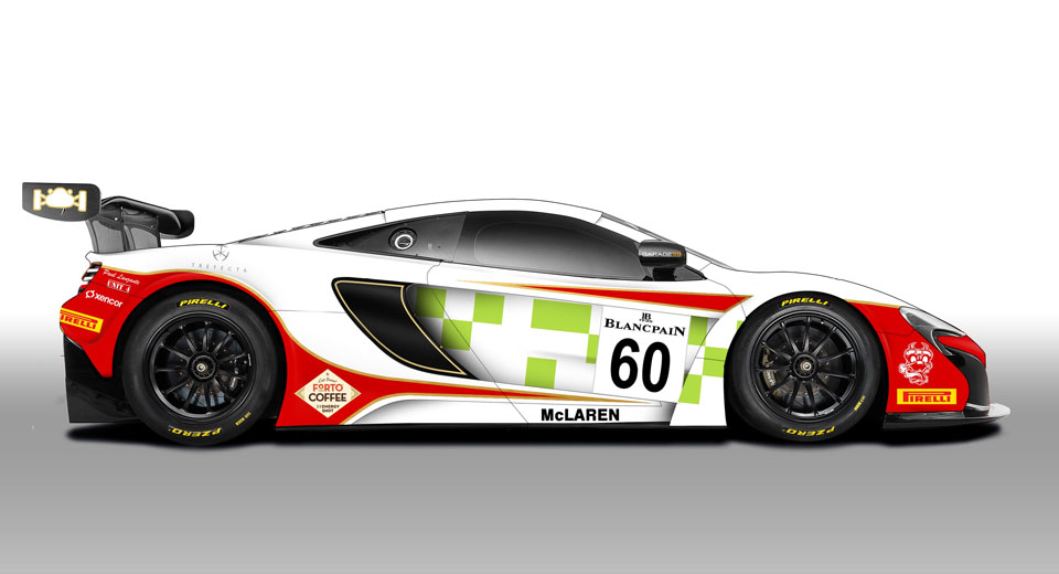  McLaren 650S GT3 To Run Throwback Livery At Spa