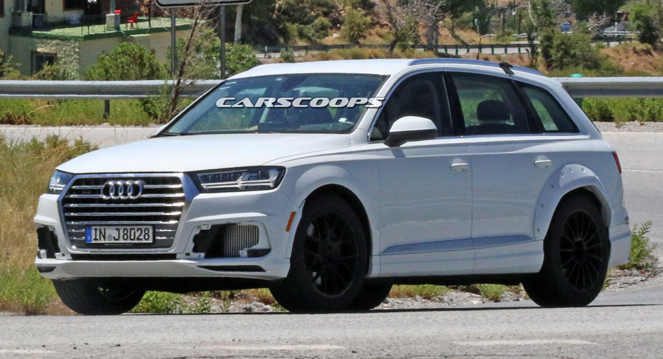  Audi Q8 Spy Shots Reveal Widened Track Before Model’s 2017 Unveiling