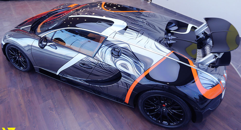  Absurdly-Wrapped Bugatti Veyron Super Sport For Sale In Saudi Arabia