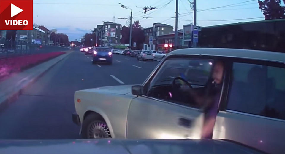  Russian Road Rage Incident Ends With Karma Having Last Word