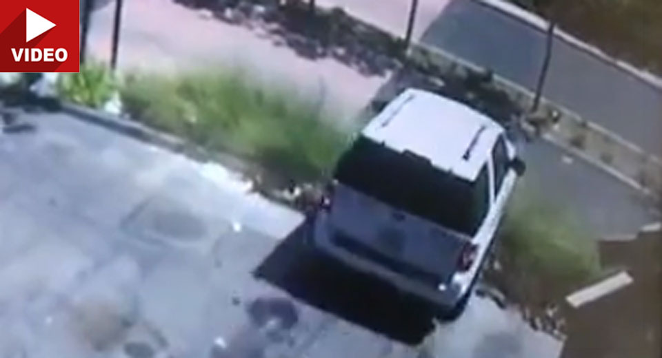  Car Wash Worker Sends Fire Department’s SUV Flying Down Embankment